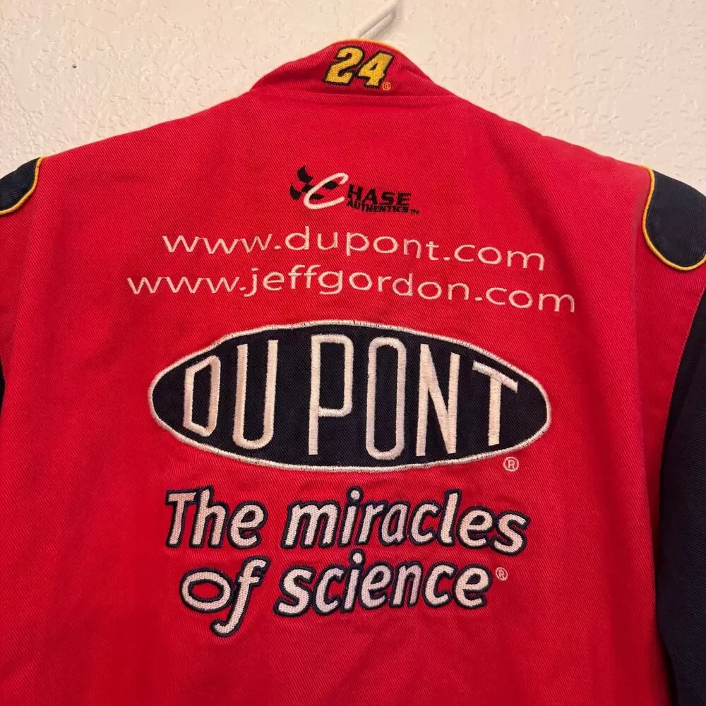 VTG Chase Authentics Jeff Gordon DuPont NASCAR Embroidered racing Boy’s Jacket